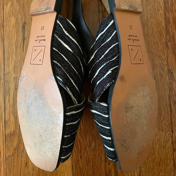 Either/Or woven Black and White Sandal size 10 - Picture 5 of 8